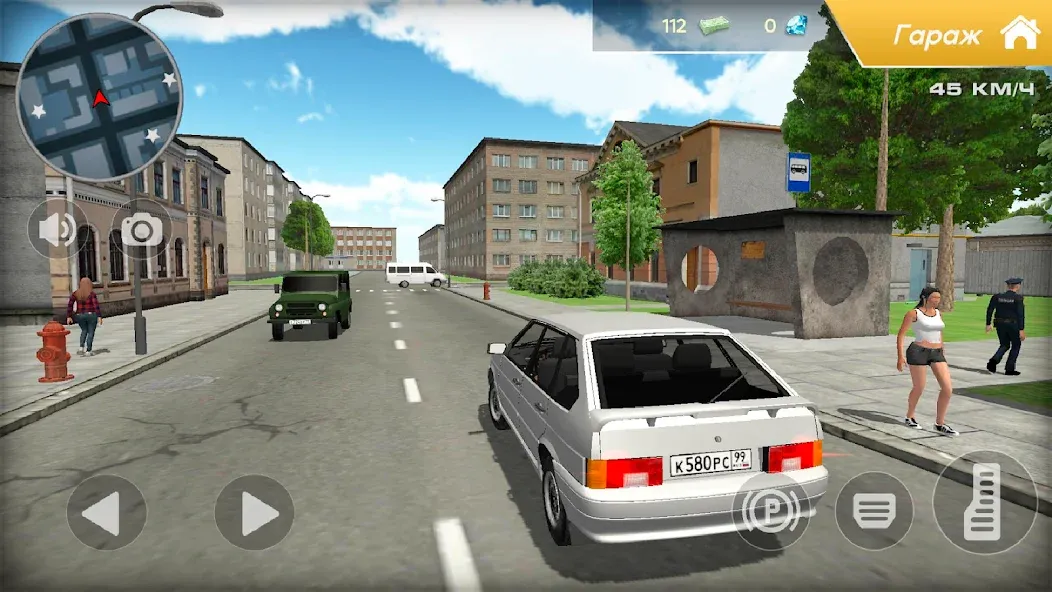 Lada 2114 Car Simulator [МОД Mega Pack] APK Android Screenshot 4