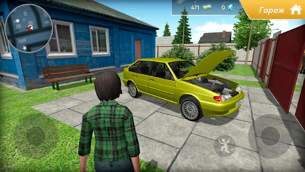 Lada 2114 Car Simulator [МОД Mega Pack] APK Android Screenshot 5