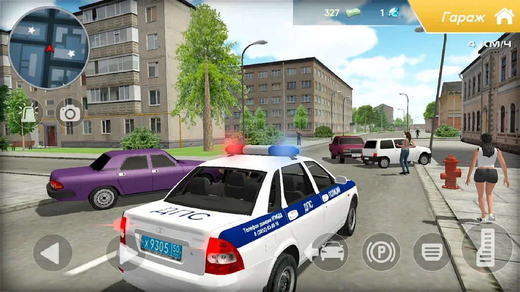 Приорик ДПС: Русская Полиция [МОД Много денег] APK Android Screenshot 4