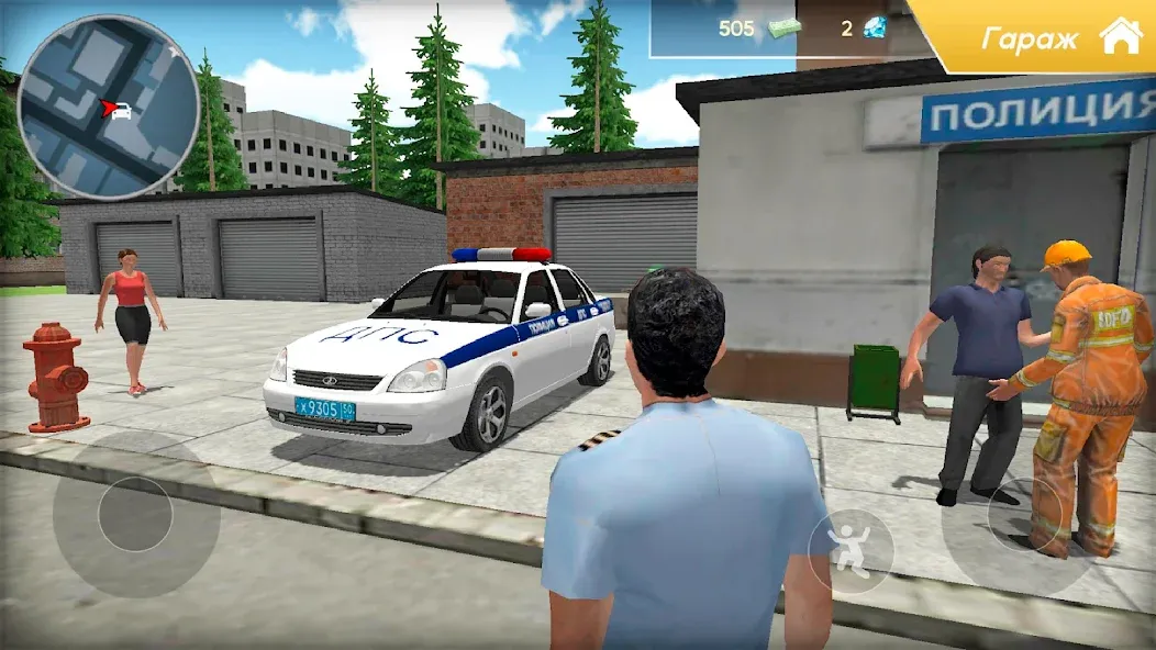 Приорик ДПС: Русская Полиция [МОД Много денег] APK Android Screenshot 5