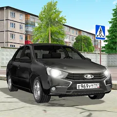 Лада Гранта. Игра про машины [МОД Много денег] APK Android