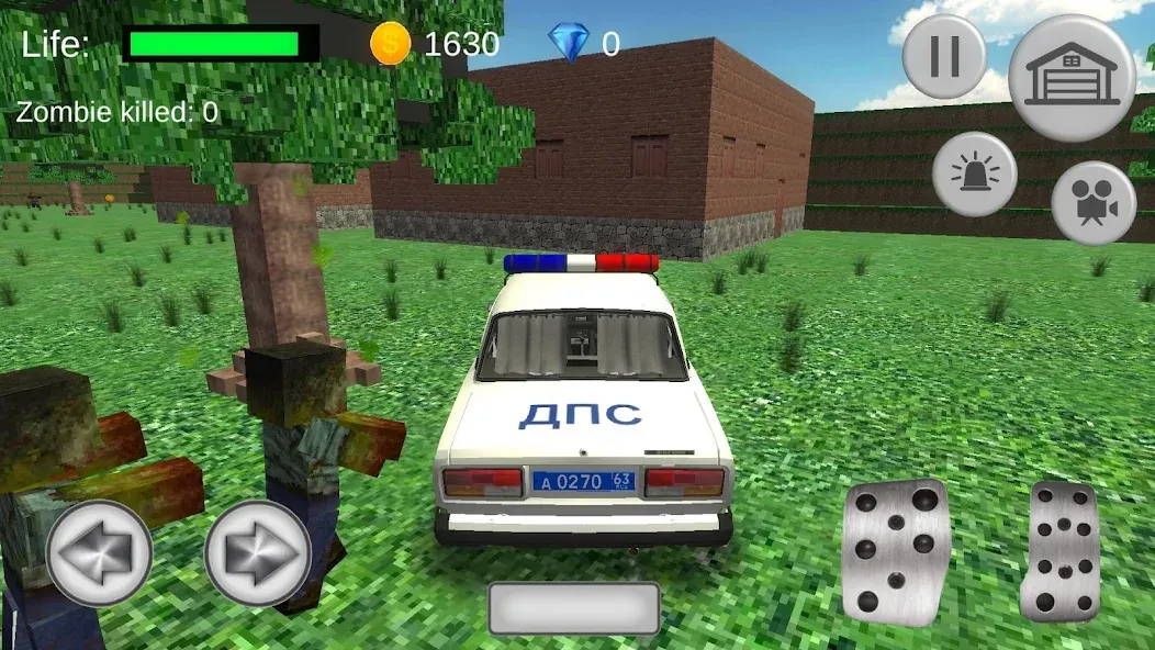 Стив ВАЗ 2107 ДПС Лада Семерка [МОД Меню] APK Android Screenshot 3