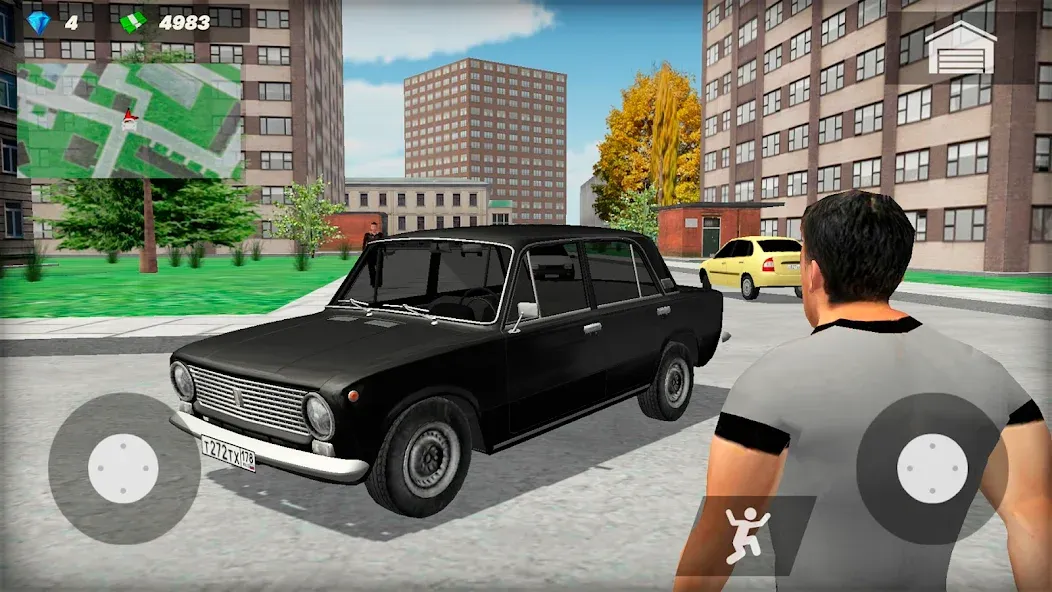 Жигули Копейка. Русские тачки [МОД Бесконечные монеты] APK Android Screenshot 1