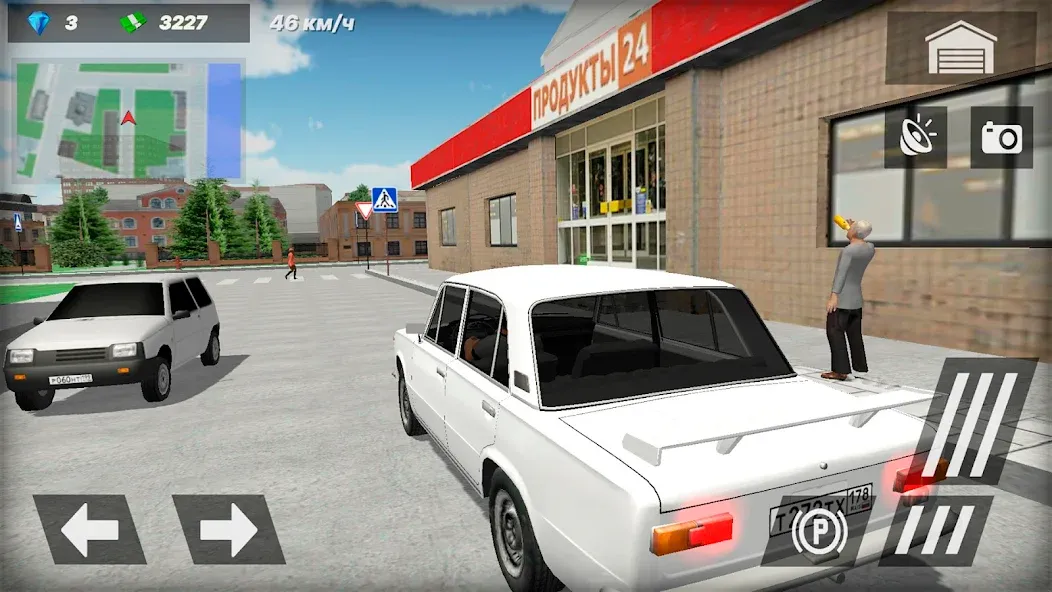 Жигули Копейка. Русские тачки [МОД Бесконечные монеты] APK Android Screenshot 2