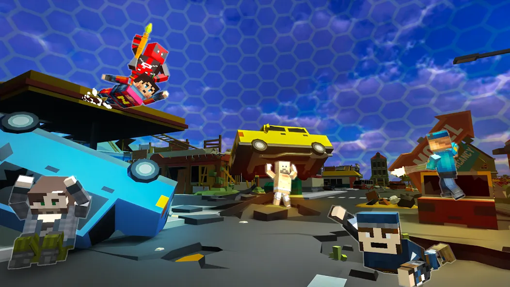 Pixel Fury Classic FPS Shooter (Пиксельная Ярость Классический ФПС Стрелок) [МОД Unlocked] APK Android Screenshot 4