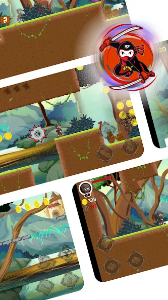 Ninja Jumper - Hero PDF (Ниндзя Джампер) [МОД Mega Pack] APK Android Screenshot 4