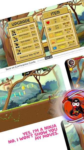 Ninja Jumper - Hero PDF (Ниндзя Джампер) [МОД Mega Pack] APK Android Screenshot 5