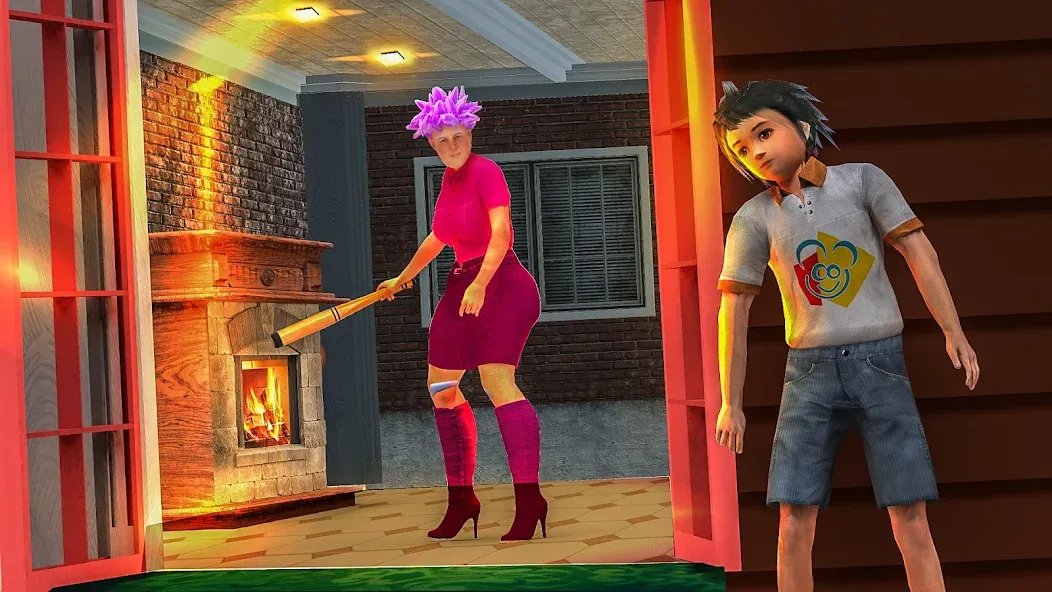 The Evil Teacher Horror Game (Ивил Хоррор Учитель 3D) [МОД Все открыто] APK Android Screenshot 1