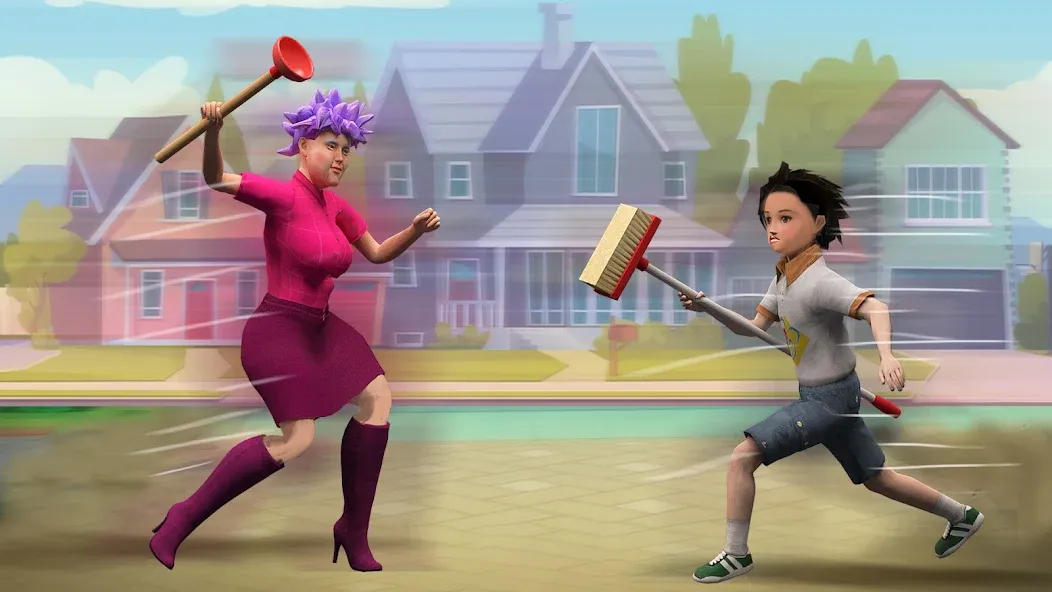 The Evil Teacher Horror Game (Ивил Хоррор Учитель 3D) [МОД Все открыто] APK Android Screenshot 4