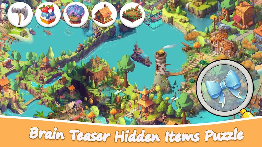 Find It Hidden Objects Games (Скавенджер Хант) [МОД Меню] APK Android Screenshot 2