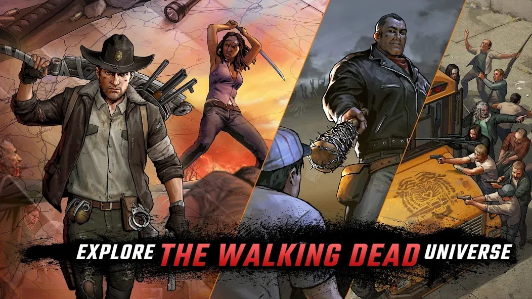 Walking Dead: Road to Survival (Уокинг Дед) [МОД Бесконечные монеты] APK Android Screenshot 1