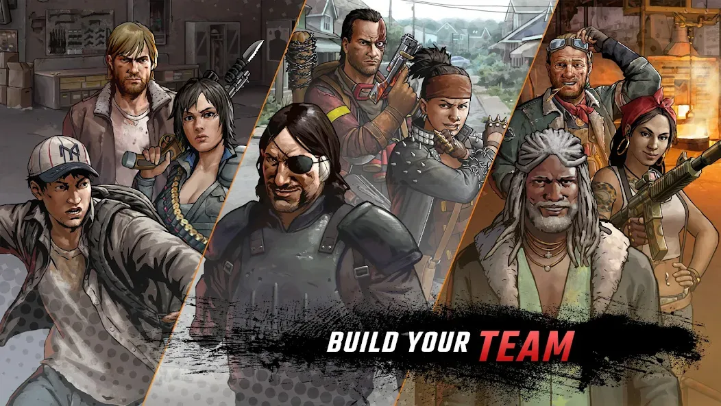 Walking Dead: Road to Survival (Уокинг Дед) [МОД Бесконечные монеты] APK Android Screenshot 2
