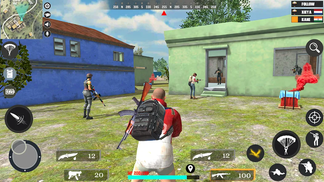 Fps Fire Shooting Game Offline (Фпс Баттлграунд Мобайл Индия) [МОД Unlocked] APK Android Screenshot 1