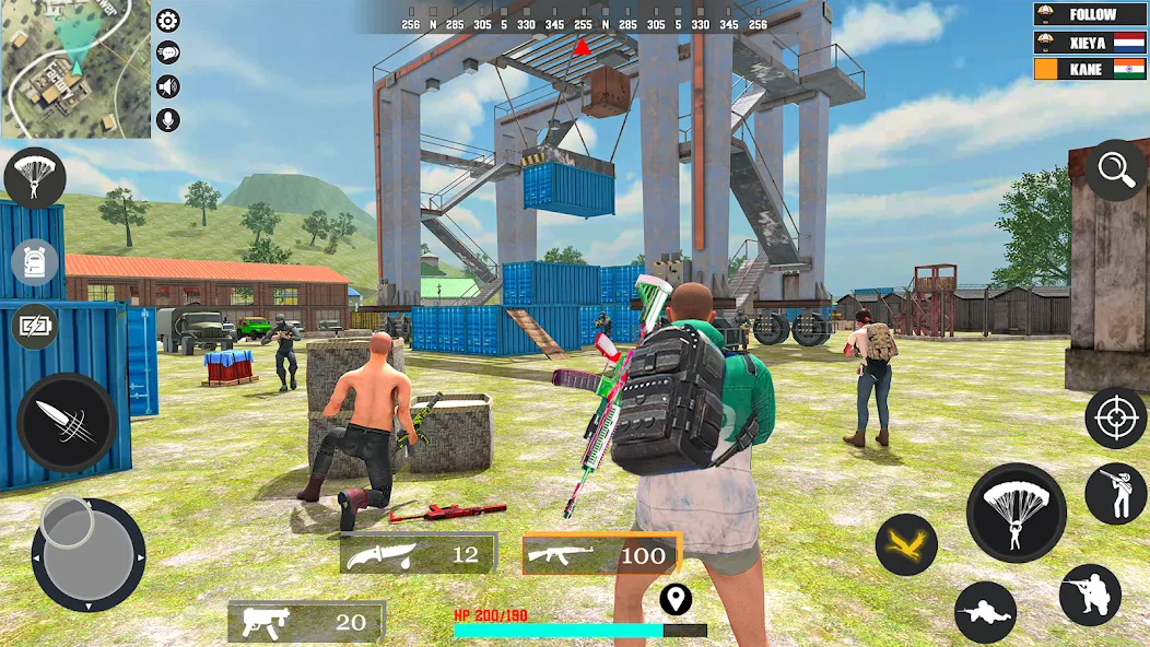 Fps Fire Shooting Game Offline (Фпс Баттлграунд Мобайл Индия) [МОД Unlocked] APK Android Screenshot 3