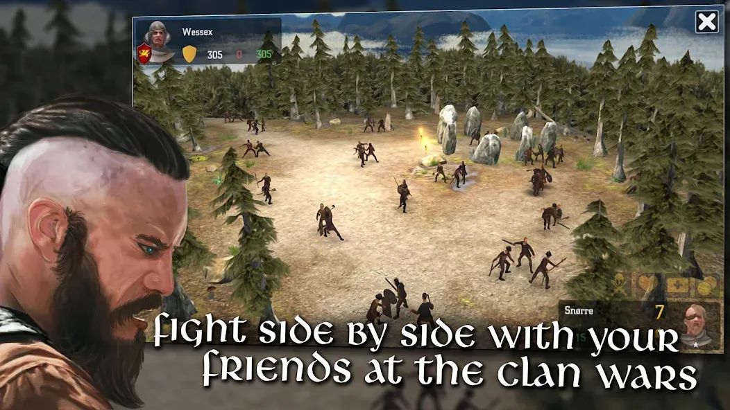 Vikings at War (Викинги в войне) [МОД Mega Pack] APK Android Screenshot 1