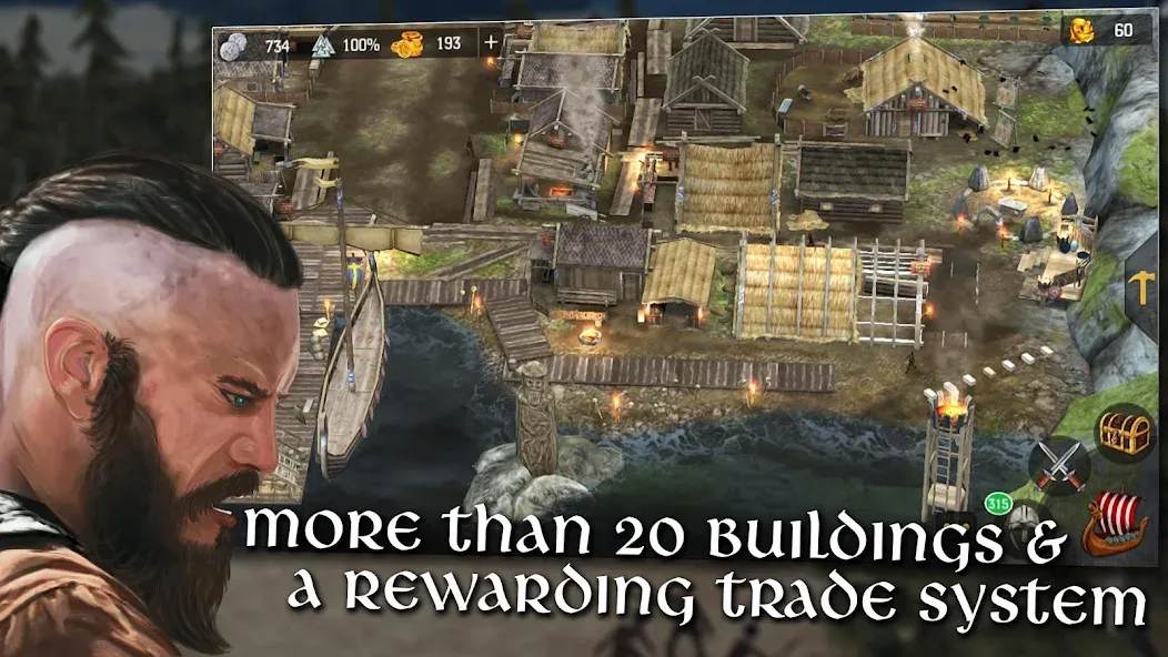 Vikings at War (Викинги в войне) [МОД Mega Pack] APK Android Screenshot 5