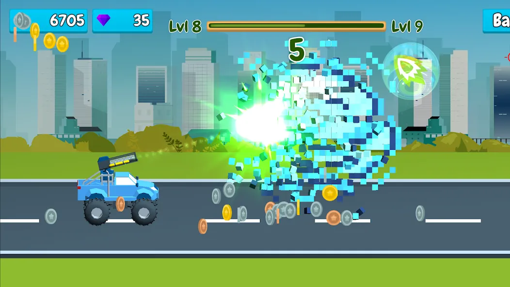 Rusher Crusher: Demolition! (Рашер Крашер) [МОД Меню] APK Android Screenshot 4