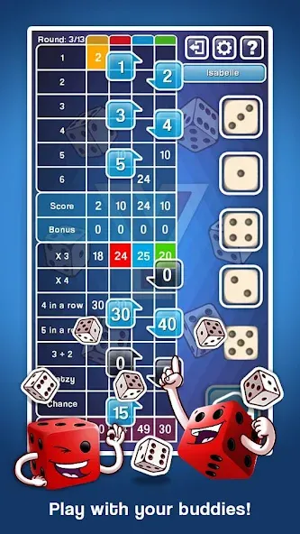 Yatzy Ultimate (Ятзи Ультимейт) [МОД Mega Pack] APK Android Screenshot 5