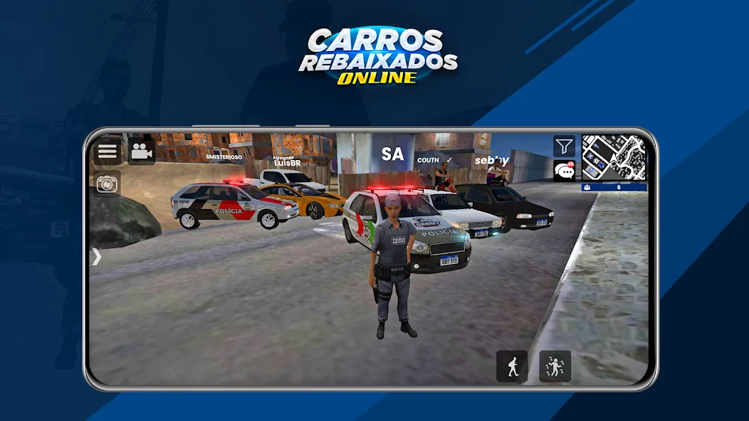 Carros Rebaixados Online (Каррос Ребайшадос Онлайн) [МОД Много денег] APK Android Screenshot 5