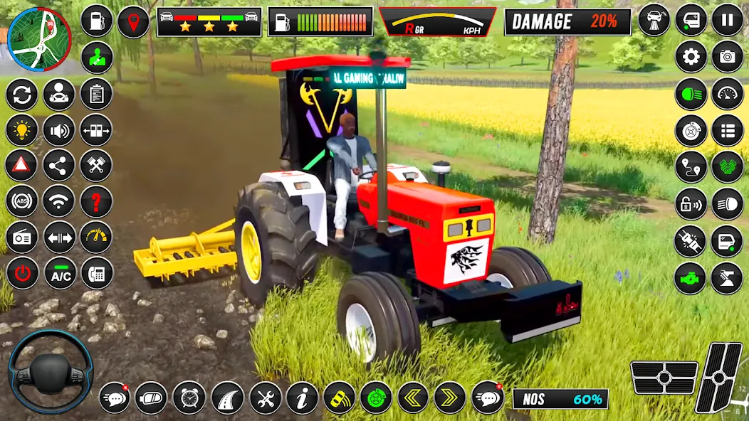 Indian Tractor Simulator Games [МОД Mega Pack] APK Android Screenshot 5