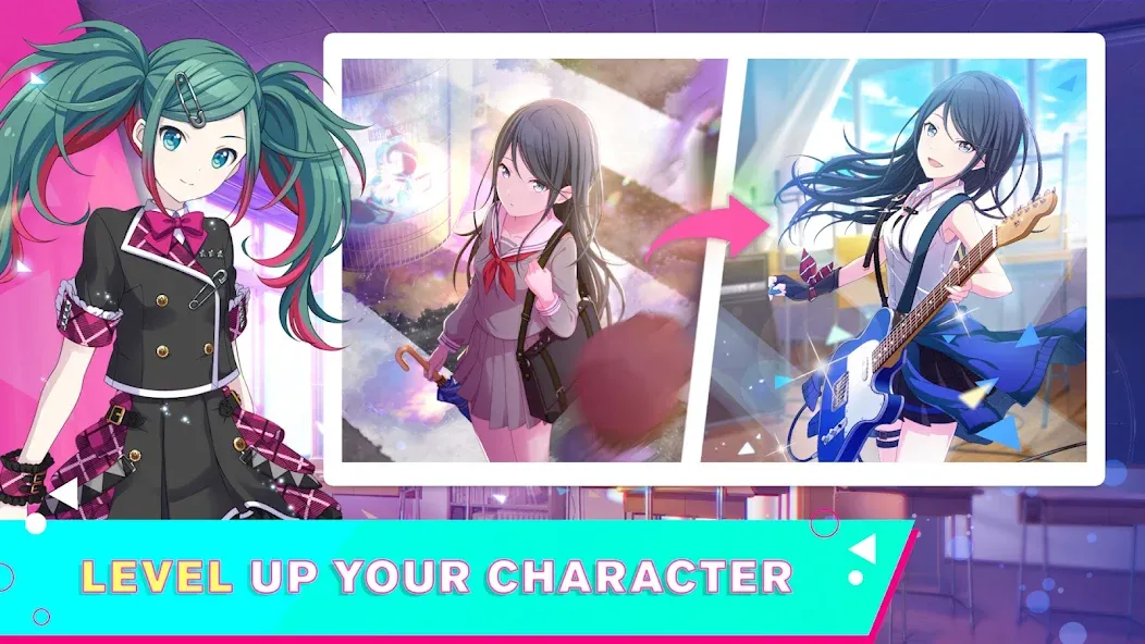 HATSUNE MIKU: COLORFUL STAGE! (Хацуне Мику) [МОД Бесконечные монеты] APK Android Screenshot 3