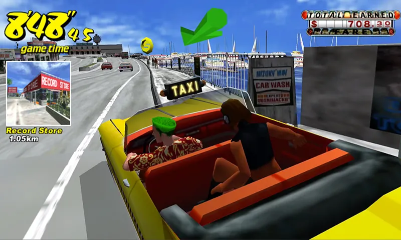 Crazy Taxi Classic (Крейзи Такси Классик) [МОД Premium] APK Android Screenshot 2