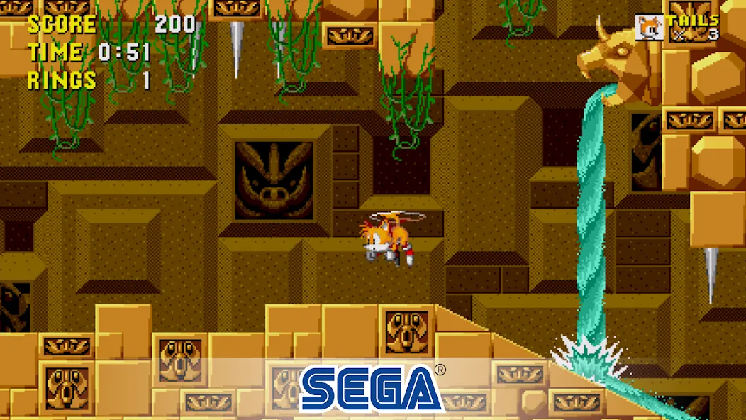 Sonic the Hedgehog™ Classic (Соник Зе Хеджхог Классик) [МОД Mega Pack] APK Android Screenshot 3