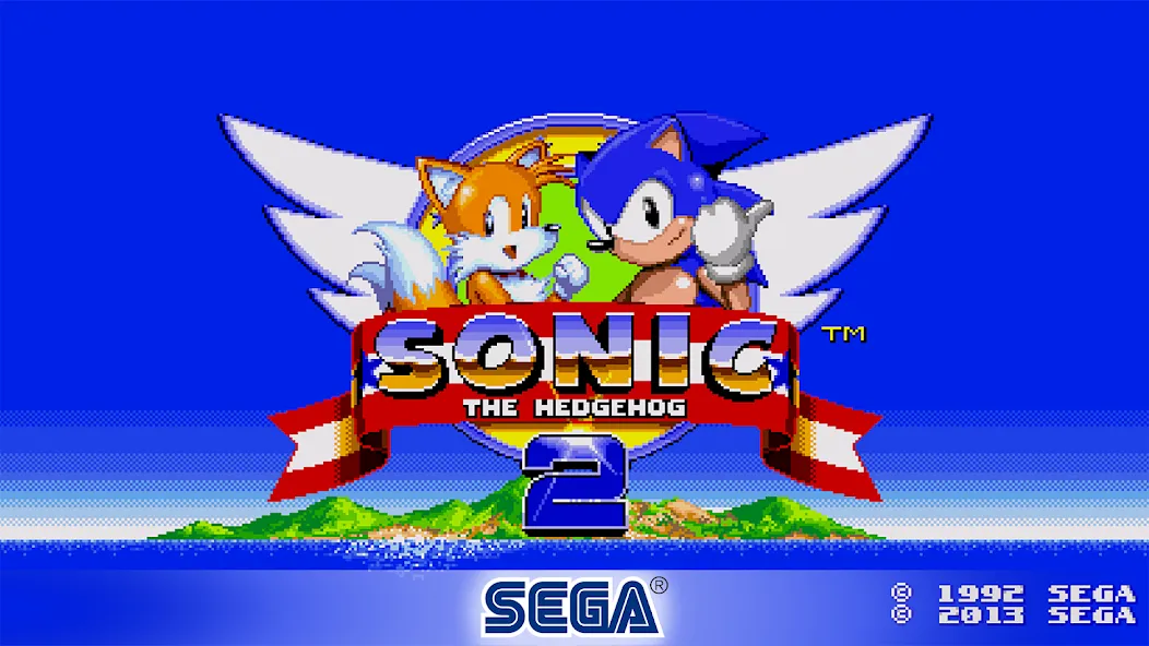 Sonic The Hedgehog 2 Classic (Соник Зе Хеджхог 2 Классик) [МОД Много денег] APK Android Screenshot 1