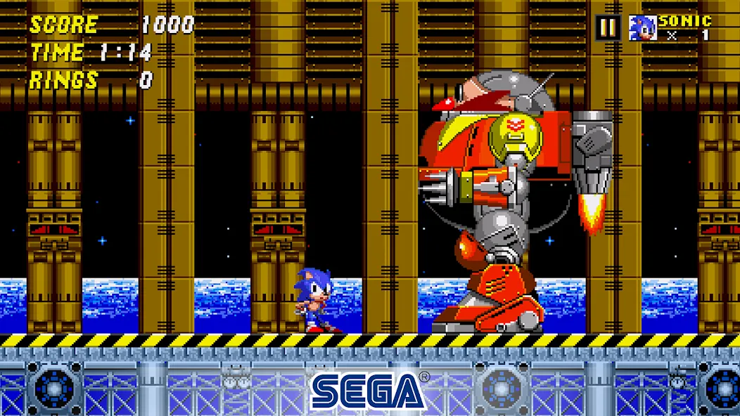 Sonic The Hedgehog 2 Classic (Соник Зе Хеджхог 2 Классик) [МОД Много денег] APK Android Screenshot 2