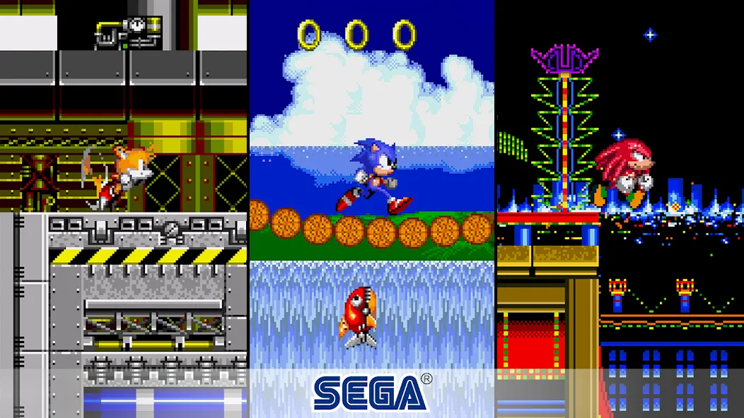 Sonic The Hedgehog 2 Classic (Соник Зе Хеджхог 2 Классик) [МОД Много денег] APK Android Screenshot 4