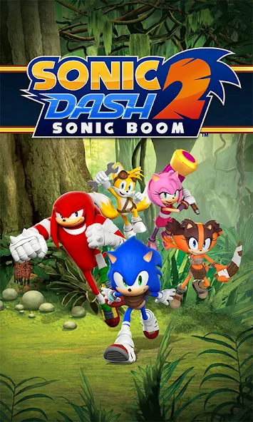 Sonic Dash 2: Sonic Boom Run (Соник Дэш 2) [МОД Mega Pack] APK Android Screenshot 1