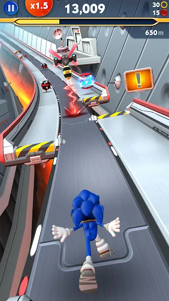 Sonic Dash 2: Sonic Boom Run (Соник Дэш 2) [МОД Mega Pack] APK Android Screenshot 3