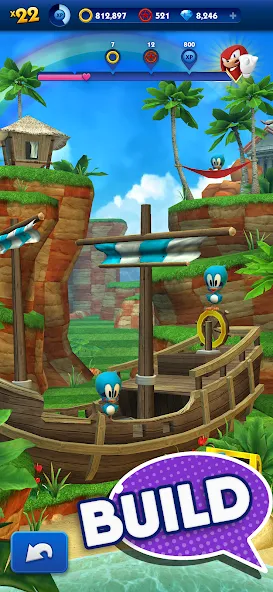 Sonic Dash - Endless Running (Соник Дэш) [МОД Много денег] APK Android Screenshot 5