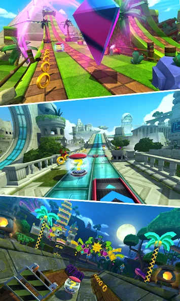 Sonic Forces - Running Game (оник Форсес) [МОД Все открыто] APK Android Screenshot 2