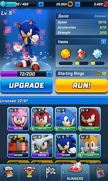 Sonic Forces - Running Game (оник Форсес) [МОД Все открыто] APK Android Screenshot 4