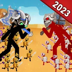 Stickman Battle 2: Empires War (Стикмен Битва 2) [МОД Premium] APK Android