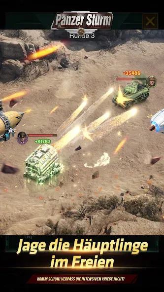 Panzer Sturm (Панцер Штурм) [МОД Unlocked] APK Android Screenshot 2