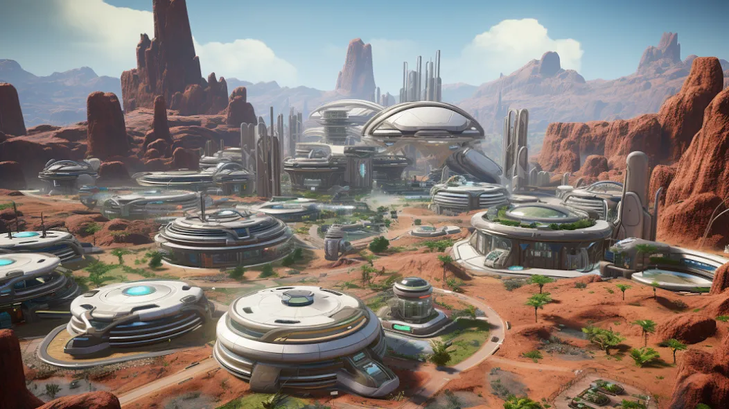 Ark of War: Aim for the cosmos (Арк оф Вор) [МОД Много денег] APK Android Screenshot 1