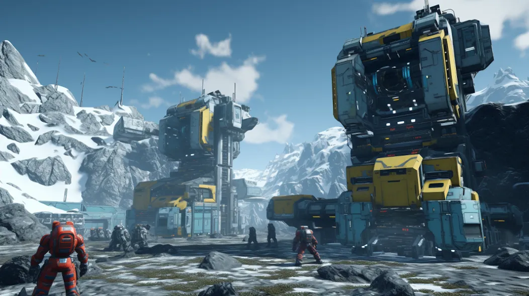 Ark of War: Aim for the cosmos (Арк оф Вор) [МОД Много денег] APK Android Screenshot 2