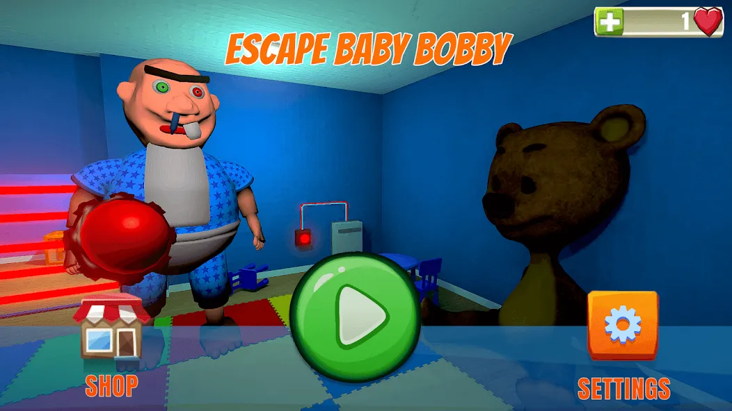 Escape Giant Obby (Эскеип Бэйби Бобби) [МОД Меню] APK Android Screenshot 1