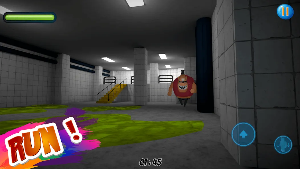 Mr Obby's Detention [МОД Меню] APK Android Screenshot 2