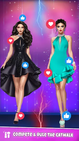 Fashion Artist: Makeup Game [МОД Меню] APK Android Screenshot 2