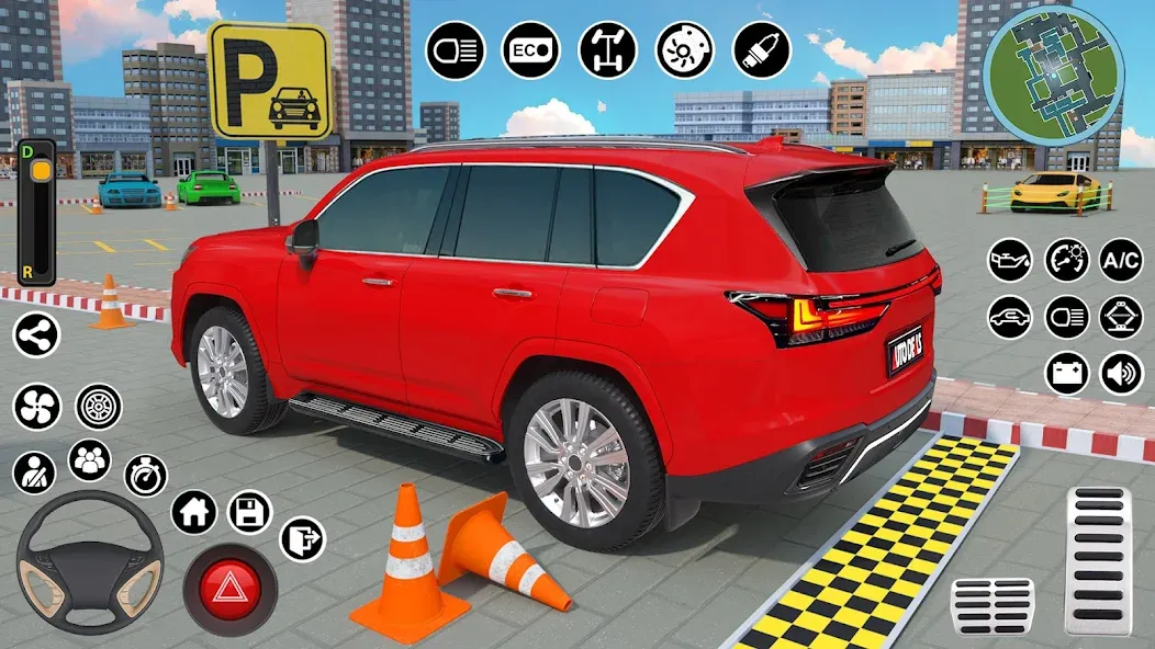 Real Car Parking : Prado Games [МОД Бесконечные монеты] APK Android Screenshot 1