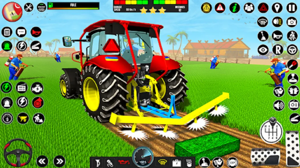Indian Tractor Driving Game 3D (Фарминг Геймс) [МОД Много денег] APK Android Screenshot 5