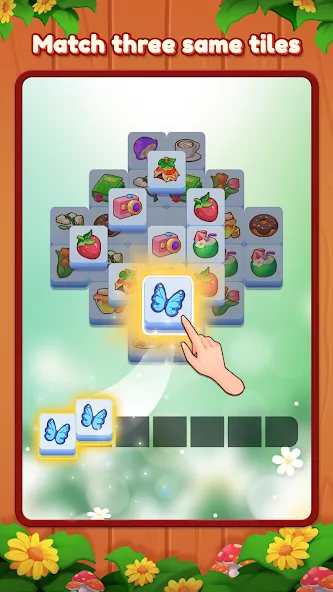 Triple Connect: Match Tile (Трипл Коннект) [МОД Бесконечные монеты] APK Android Screenshot 1