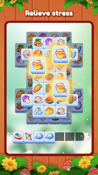 Triple Connect: Match Tile (Трипл Коннект) [МОД Бесконечные монеты] APK Android Screenshot 2