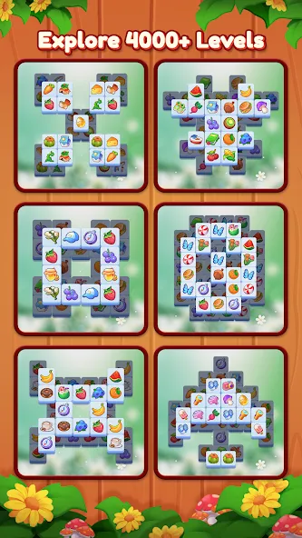 Triple Connect: Match Tile (Трипл Коннект) [МОД Бесконечные монеты] APK Android Screenshot 5