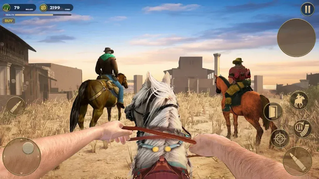 West Cowboy - Gunfighter Game (Уэст Ковбой) [МОД Unlocked] APK Android Screenshot 5