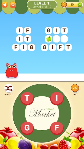Word Market [МОД Mega Pack] APK Android Screenshot 1
