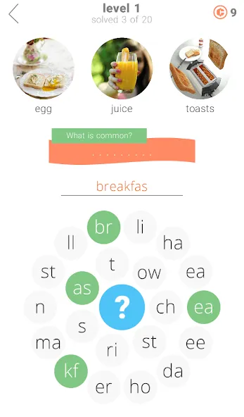 3 Circles: Word Game [МОД Unlocked] APK Android Screenshot 1